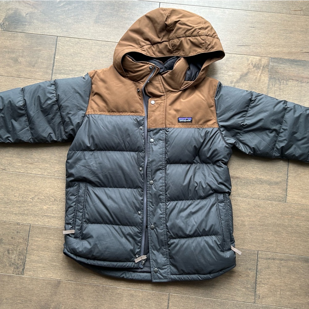 Patagonia down buffer coat XL boys